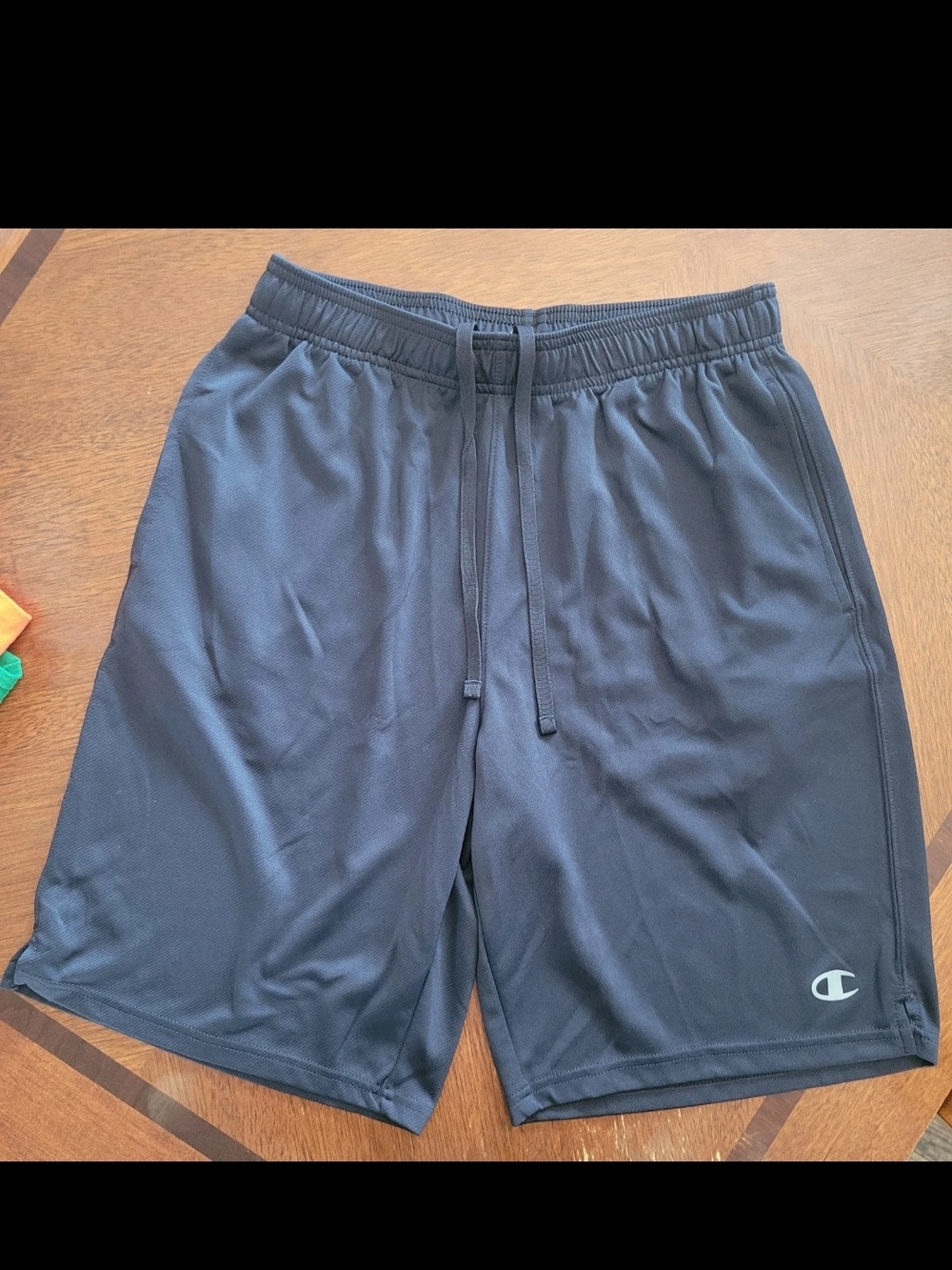 Champion Men's Navy Athletic Mesh Shorts Size Medium
